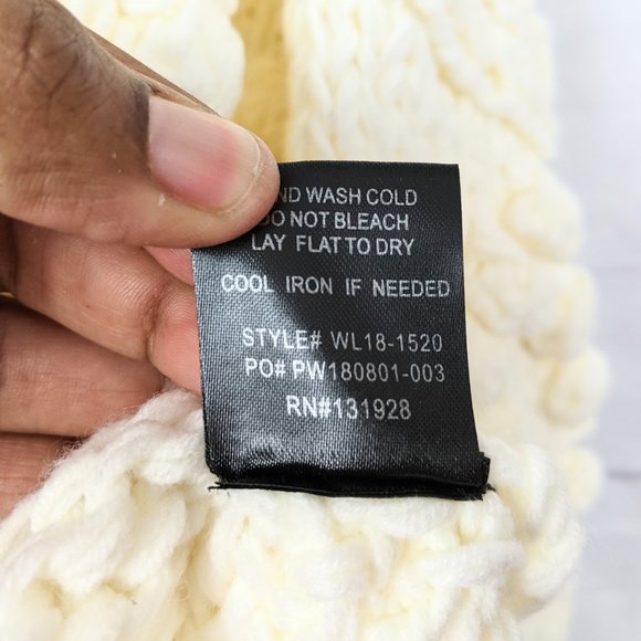 Wishlist Cream Crew Neck Sweater - Picture 6 of 8